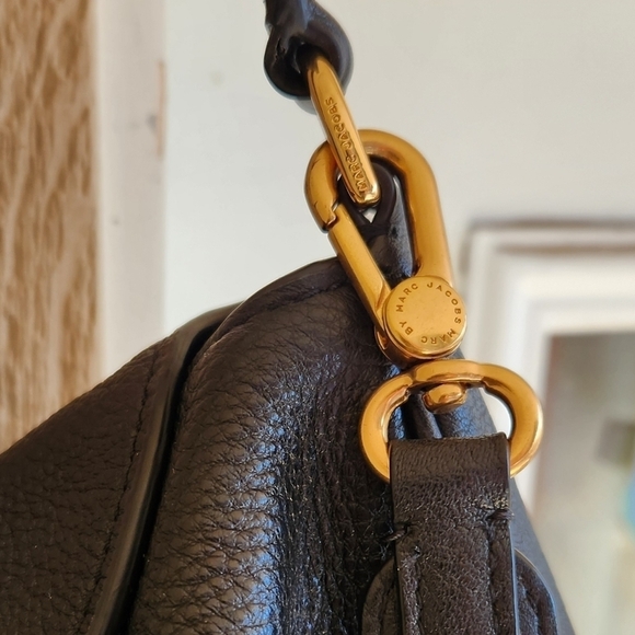 Marc Jacobs Black Crossbody Hobo Bag - Picture 4 of 12